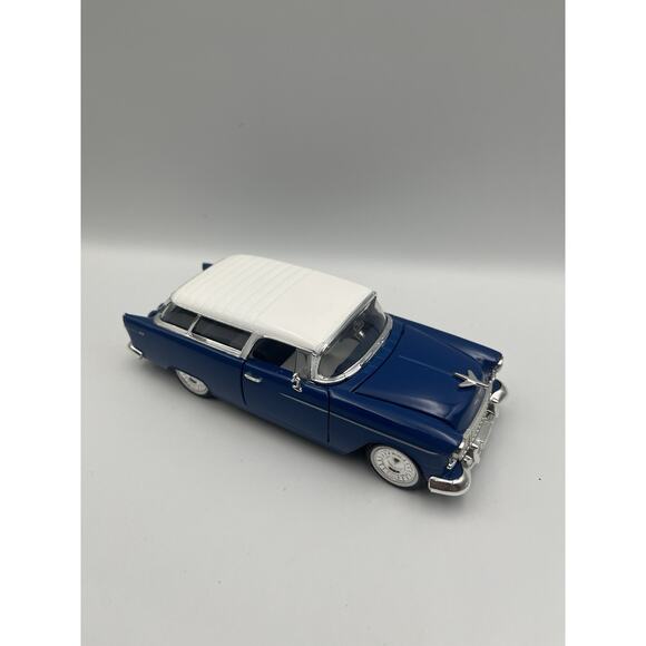 Arko 1:32 "1955 Chevrolet Bel Air Nomad" *Blue/White Roof NEW In Box - Picture 3 of 9